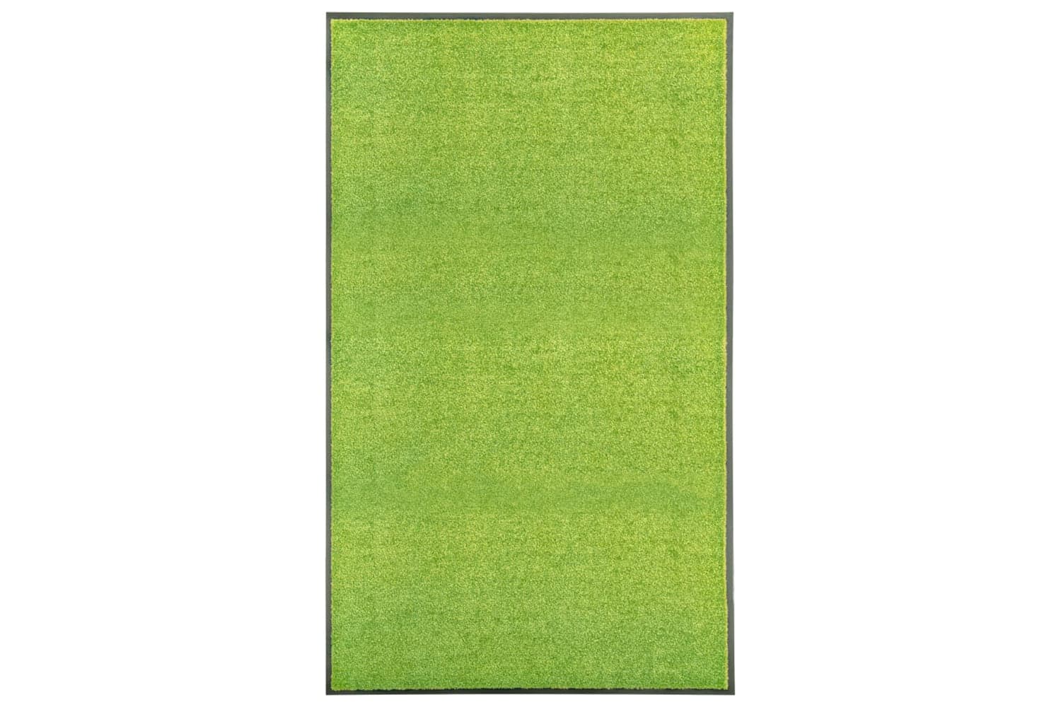 vidaXL 323431 Doormat Washable Green 90x150cm