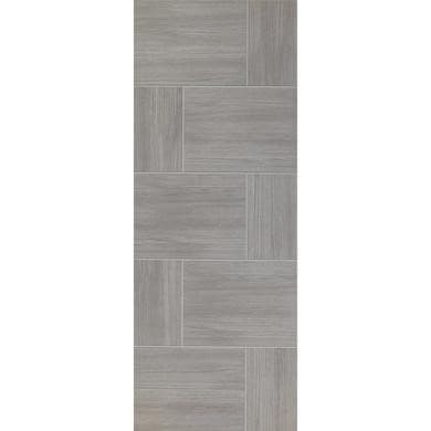 Internal Grey Woodgrain Laminate Door - Pre-Finished - Ravenna - XL Joinery