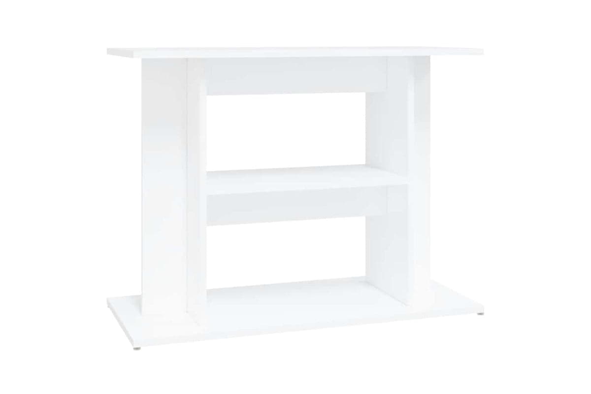 vidaXL 833575 Aquarium Stand White 80x35x60cm Engineered Wood
