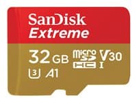 SANDISK - Extreme - flash memory card - 32 GB - microSDHC UHS-I