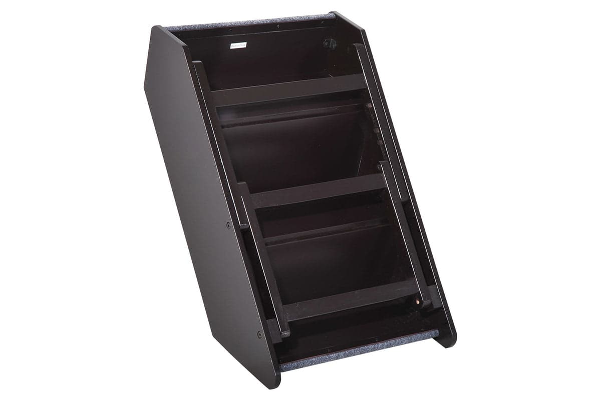 PawHut D30-145 Pet Stair | Dark Brown & Grey