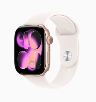Apple Watch 11 46mm Sml/Med - Rose Gold/pink | MEV64MP-A