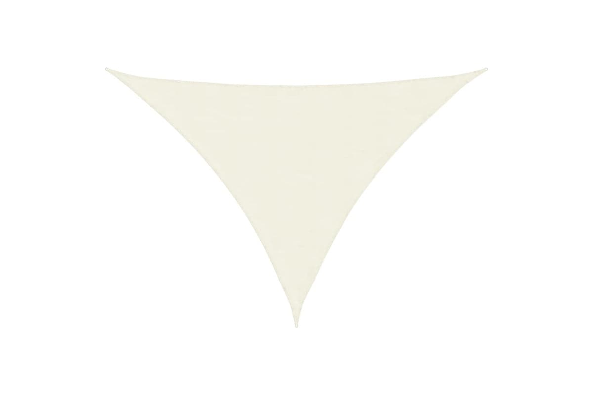 Vidaxl 135230 Sunshade Sail Oxford Fabric Triangular 3.5x3.5x4.9 M Cream