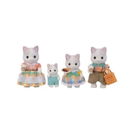 Latte Cat Family Four-Piece Set
