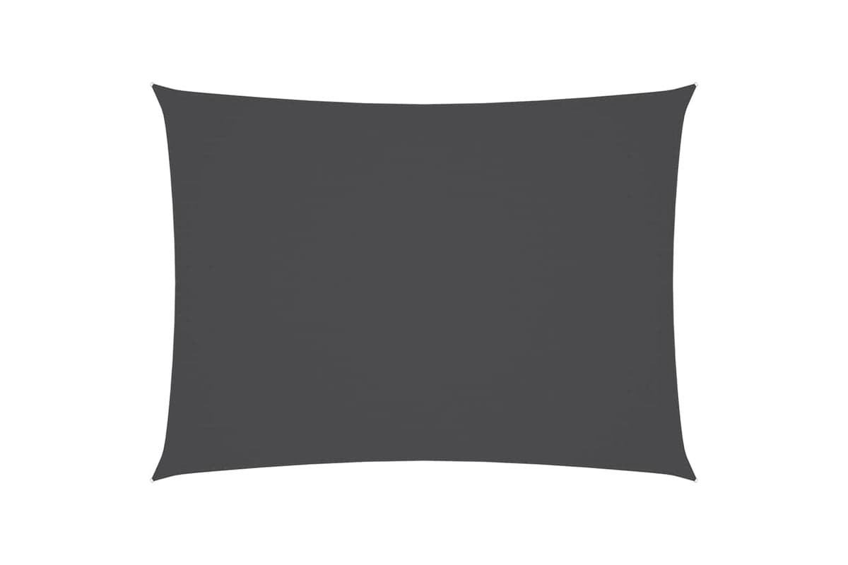 Vidaxl 135101 Sunshade Sail Oxford Fabric Rectangular 3x4.5 M Anthracite