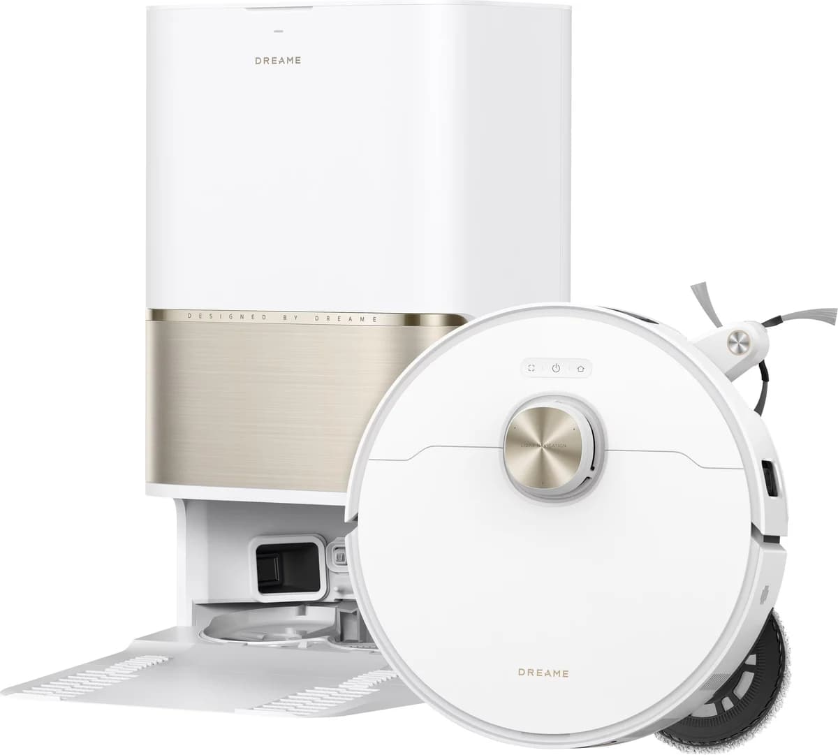 Dreame L50S Pro Ultra Robot Vacuum Cleaner with Mop - White | RLL88HE_WH