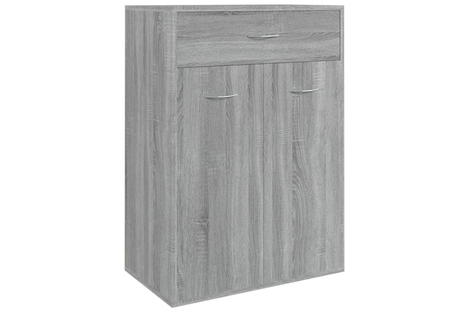 vidaXL 815418 Shoe Cabinet Grey Sonoma 60x35x84cm Engineered Wood