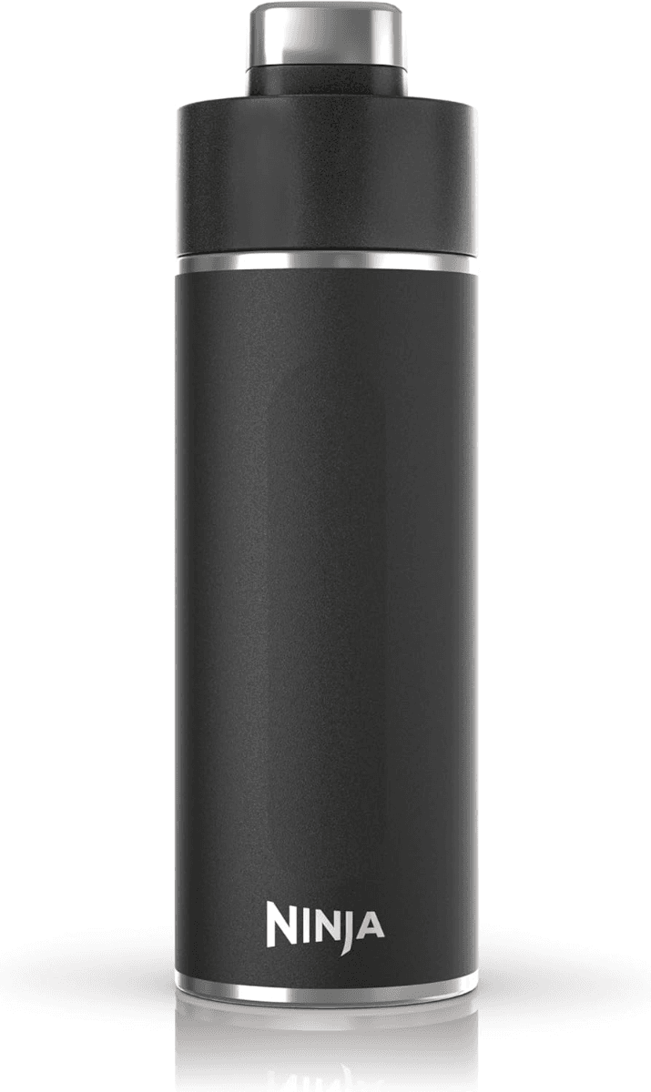 Ninja Thirsti DW2401EUUKBK, 700ml, Insulated Travel Bottle, Black