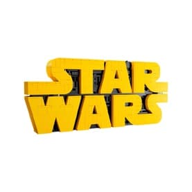 Star Wars™ Brick-Built Star Wars Logo Sign