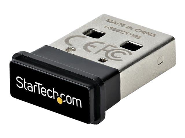 Startech USB Bluetooth 5.0 Adapter, USB Bluetooth Dongle Receiver for PC/Computer/Laptop/Keyboard/Mouse/Headsets, Range 33ft/10m, EDR (USBA-BLUETOOTH-
