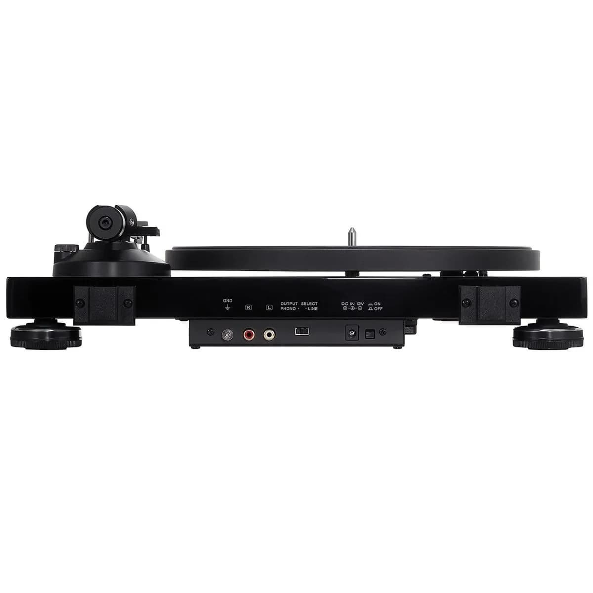 Audio-Technica AT-LPW50PB Fully Manual Belt-Drive Turntable, Piano Black | AT-LPW50PB