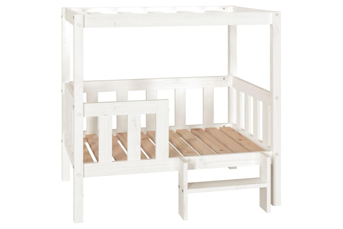 Dog Bed White 955x735x90 Cm Solid Wood Pine