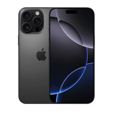Refurbished Apple iPhone 16 Pro Max Black Titanium 6.7" 256GB 5G Unlocked & SIM Free Smartphone