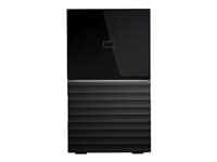 WESTERN DIGITAL - WD My Book Duo WDBFBE0240JBK - Hard drive array - 24 TB - 2 bays - HDD 12 TB x 2 - USB 3.1 Gen 1 (external)
