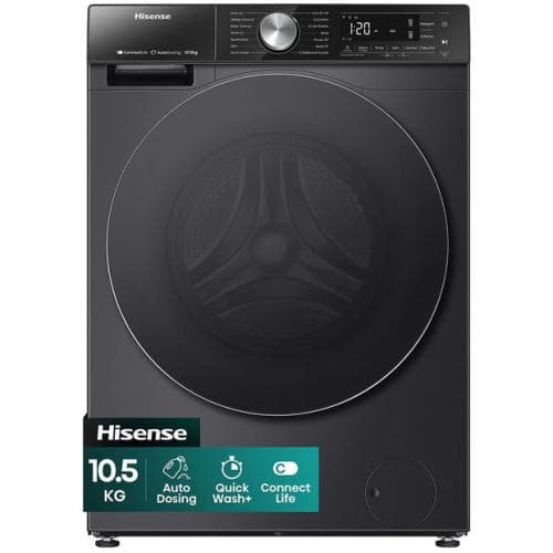 HISENSE 10.5KG 1400SPIN AUTO DOS WASHING MACHINE