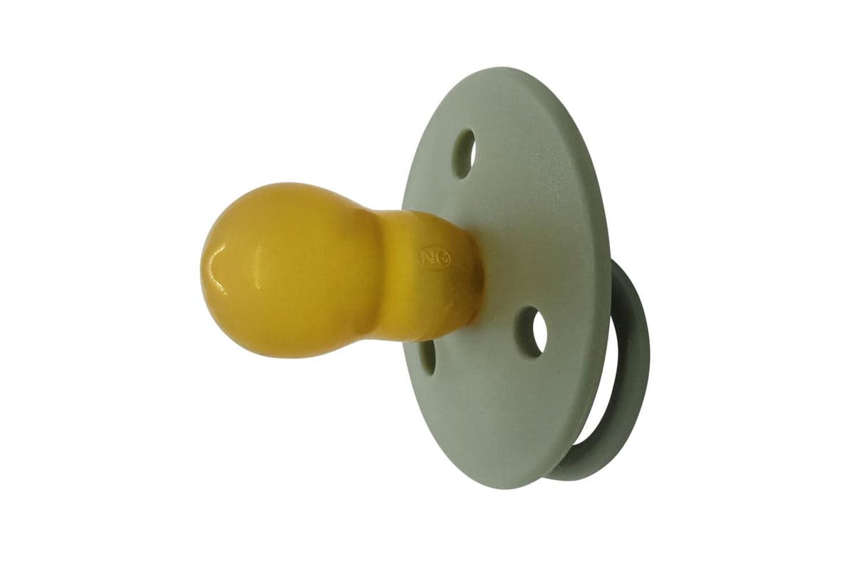 Mininor Round Latex Soother | 6m | Green