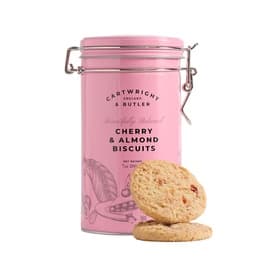 Cherry & Almond Biscuits in Tin 200g