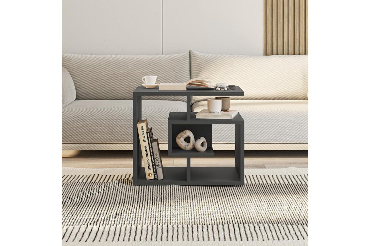 Decortie Labirent Coffee Table | Modern | Anthracite Grey | H 45cm