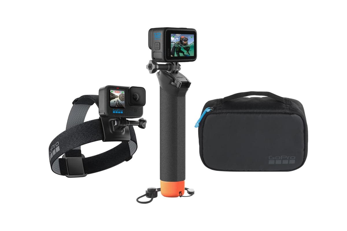 Go Pro Adventure Kit 30 | Camera Accessory Kit | Multi-Mount | Compact Case