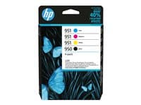 HP - 950/951 - 4-pack - black, yellow, cyan, magenta - original - ink cartridge - for Officejet Pro 251dw, 276dw, 8100, 8600, 8610, 8620, 8630