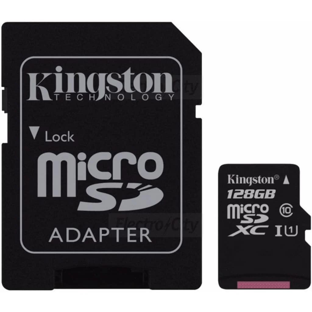 Kingston 128GB Class 10 microSD Card