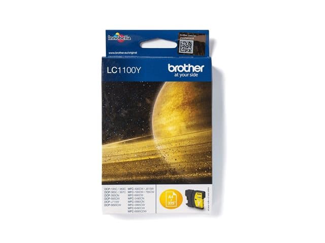 BROTHER - LC1100Y - yellow - original - ink cartridge