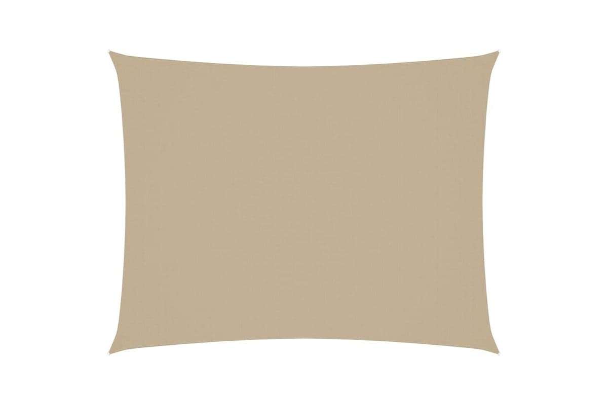 Vidaxl 135158 Sunshade Sail Oxford Fabric Rectangular 3x6 M Beige
