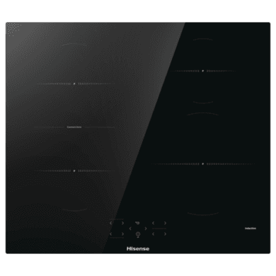 Refurbished Hisense HI6421BSC 60cm 4 Zone Induction Hob with Bridge Zone Black