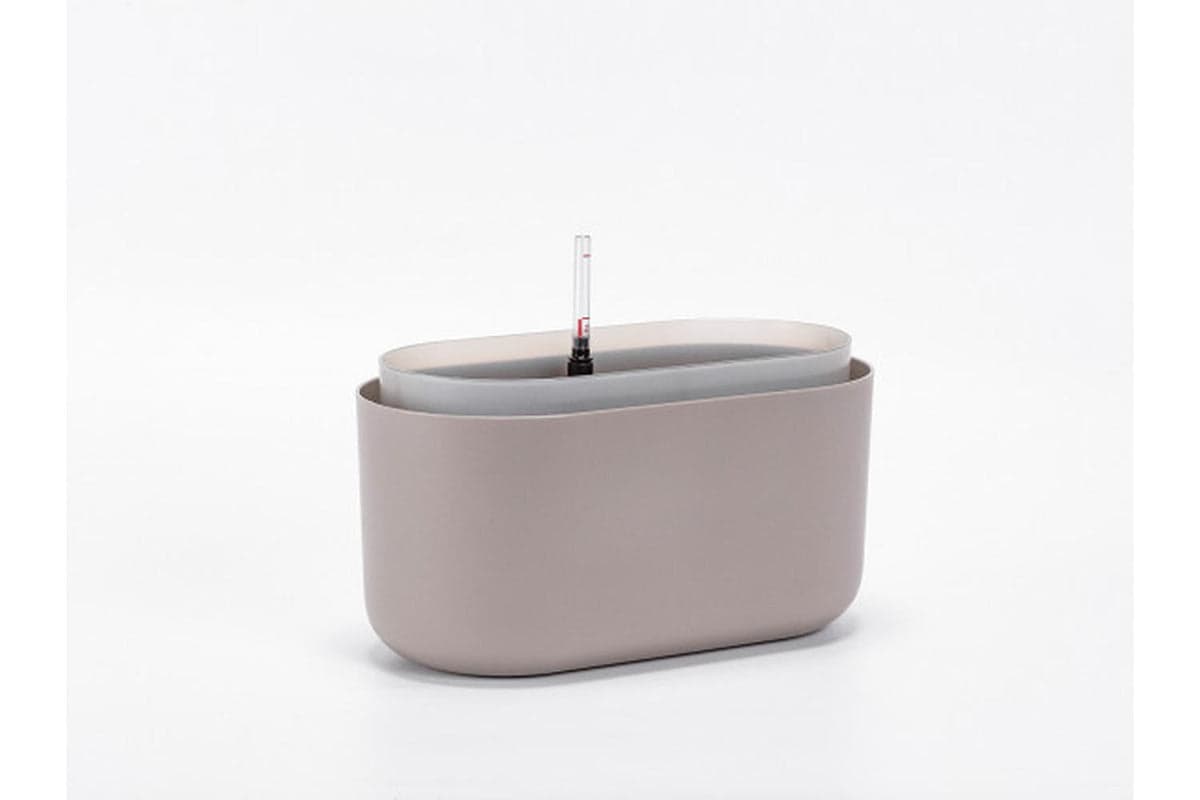 Plastia Tolita Flower Box | Taupe | 16.6cm