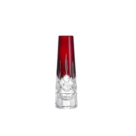 Lismore Red Bud Vase 18 cm