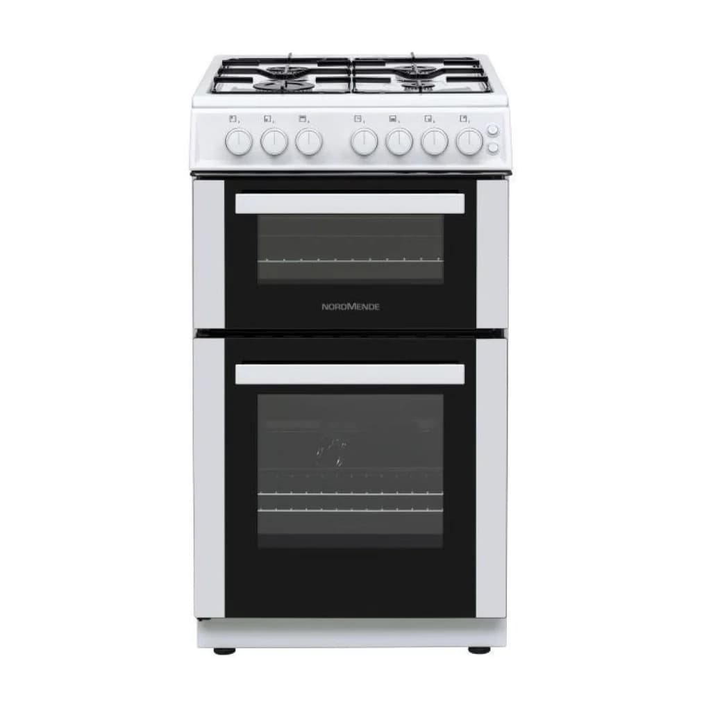NordMende 50CM Freestanding Natural Gas Cooker - White | CTG52WH
