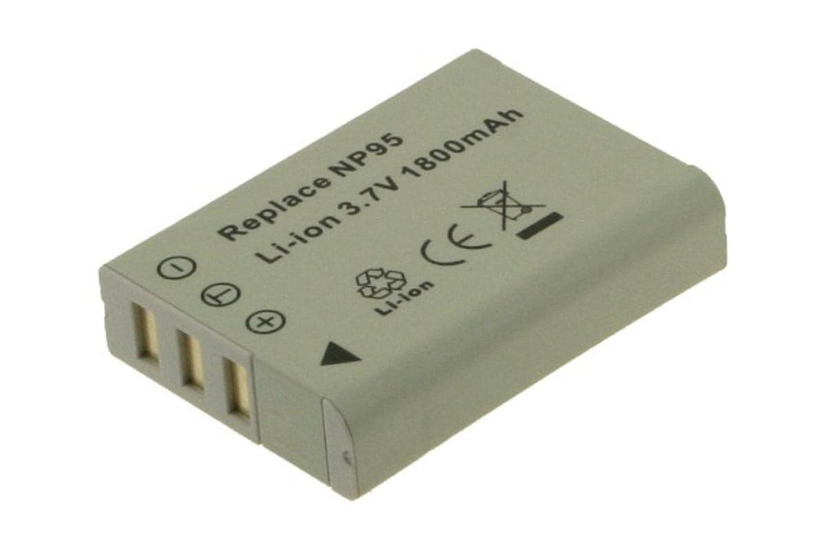 2-Power Digital Camera Battery 3.7V 1800mAh