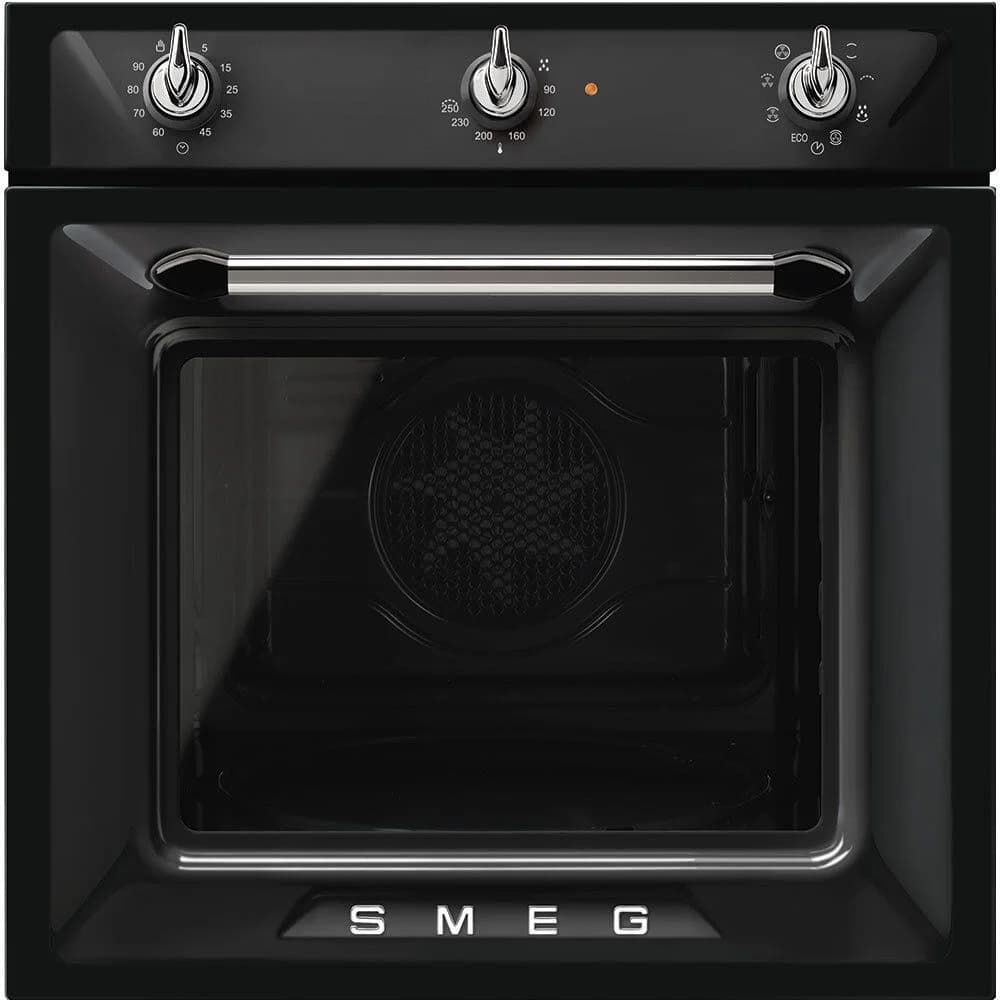 Smeg Victoria 60cm Built-In Single Oven | Black