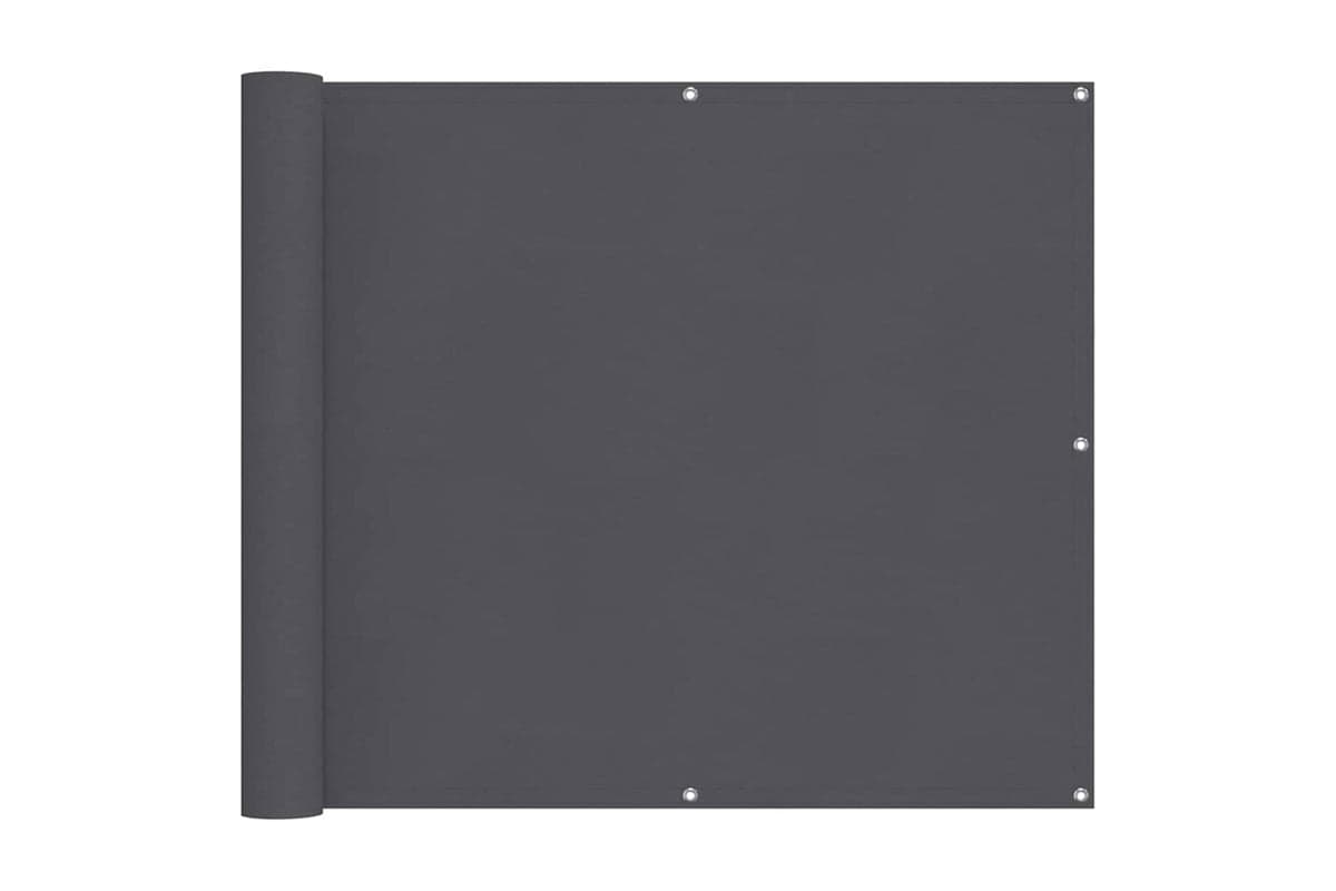 vidaXL 134870 Balcony Screen Anthracite 90x500cm Oxford Fabric