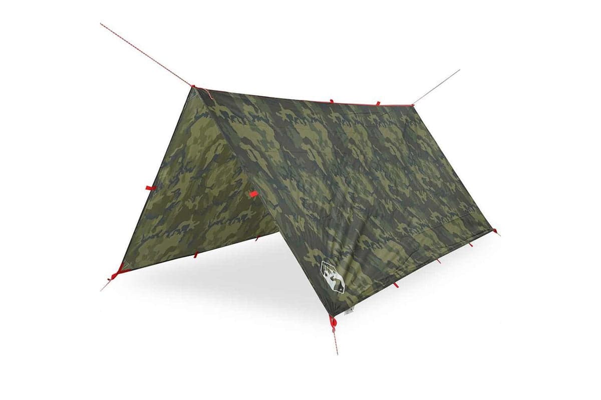 Vidaxl Camping Tarp Camouflage 366x306 Cm Waterproof