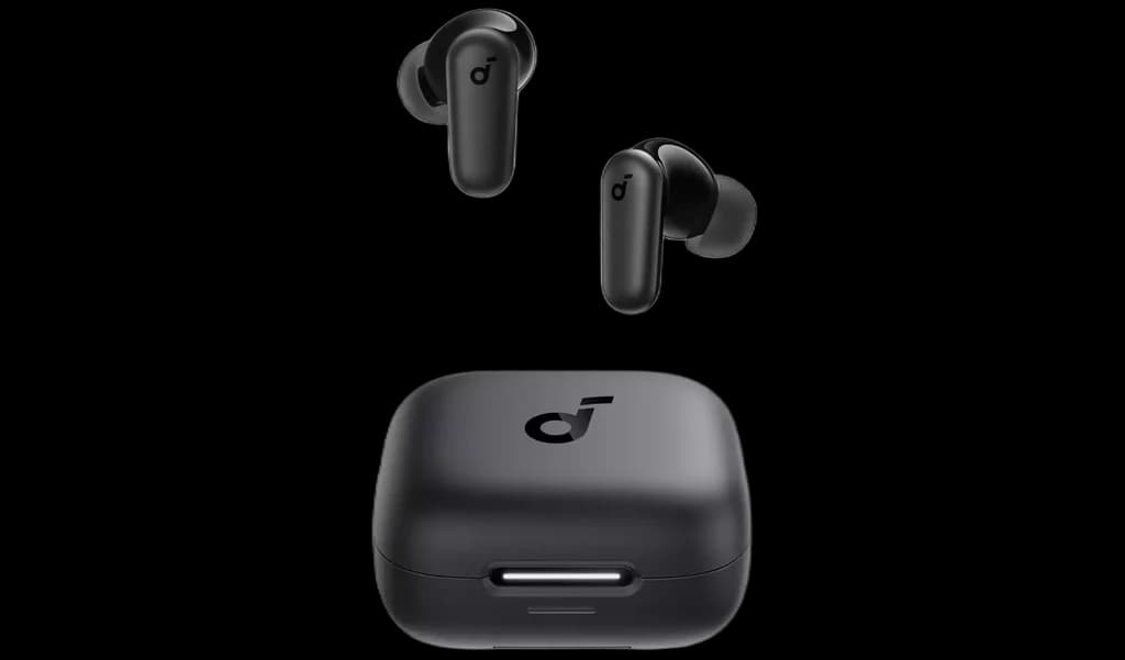 Soundcore R50i In-Ear Noise-Cancelling True Wireless Bluetooth Earbuds - Black | A3959G11