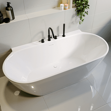 Alto Freestanding Double Ended Back to Wall Bath