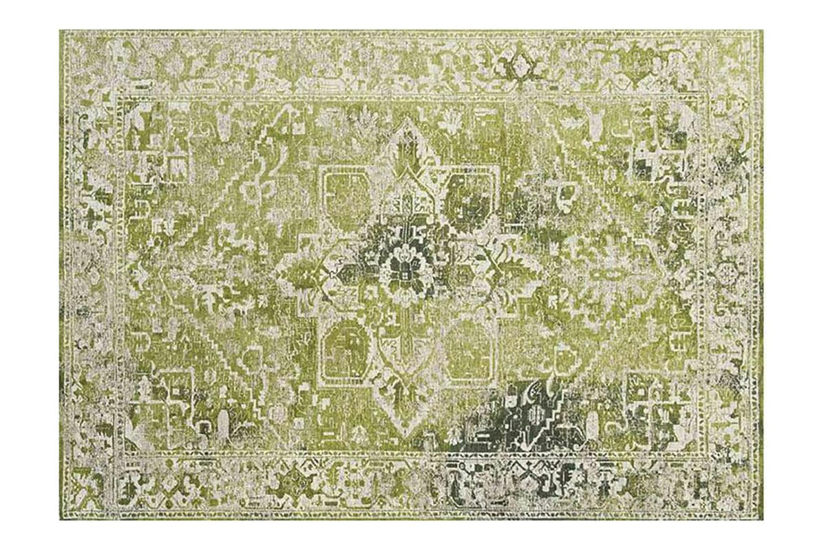 Louis De Poortere | Tabriz Olive Wood Eco Rug | Green | 200 x 280 cm