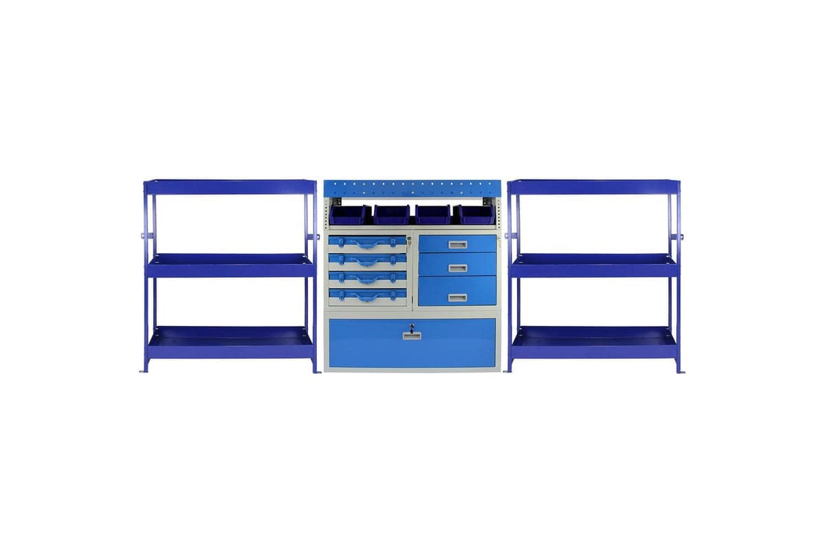 Monstershop 23582 - Monster Racking Tempest Metal Van Shelvi