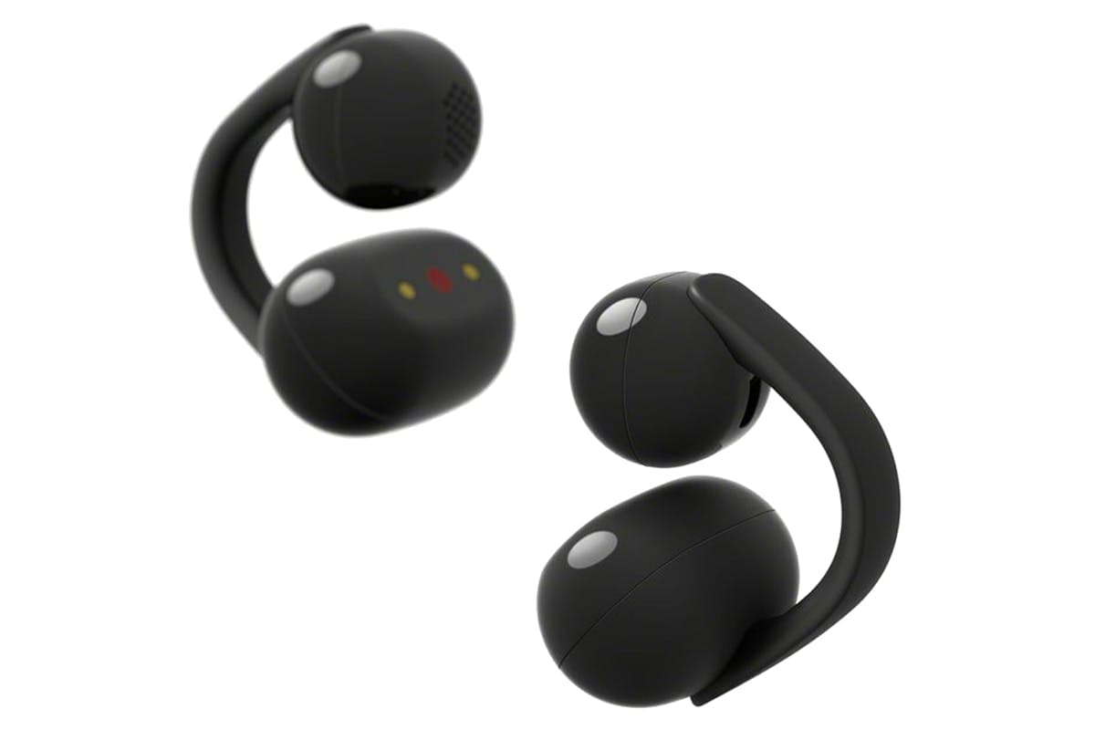 Sony LinkBuds Clip Open-Ear Wireless Earbuds | Black