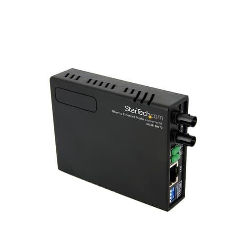 STARTECH.COM - 10/100 ETHERNET TO MULTI MODE FIBER MEDIA CONVERTER ST 2KM