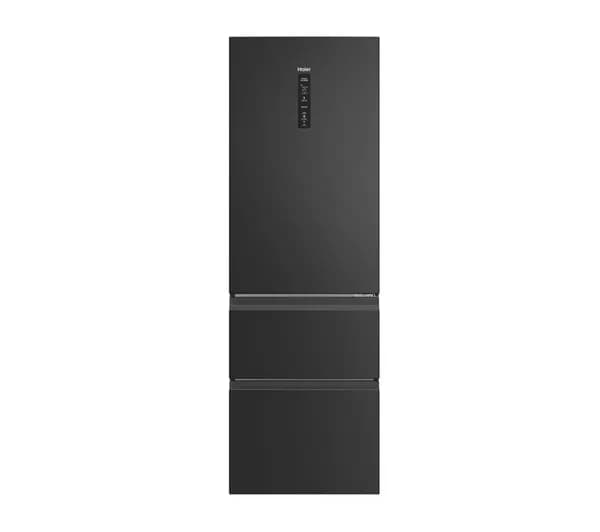 HAIER HTW3618ENPB Smart Fridge Freezer - Slate Black