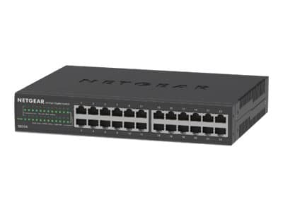 NETGEAR - GS324v2 - switch - 24 ports - unmanaged - rack-mountable