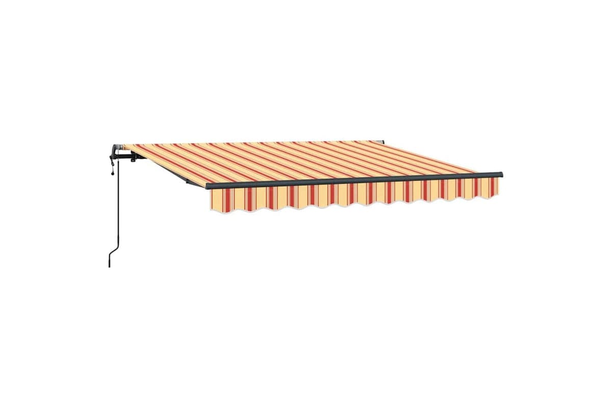 Vidaxl Retractable Awning Multicolour 350 X 200 Cm