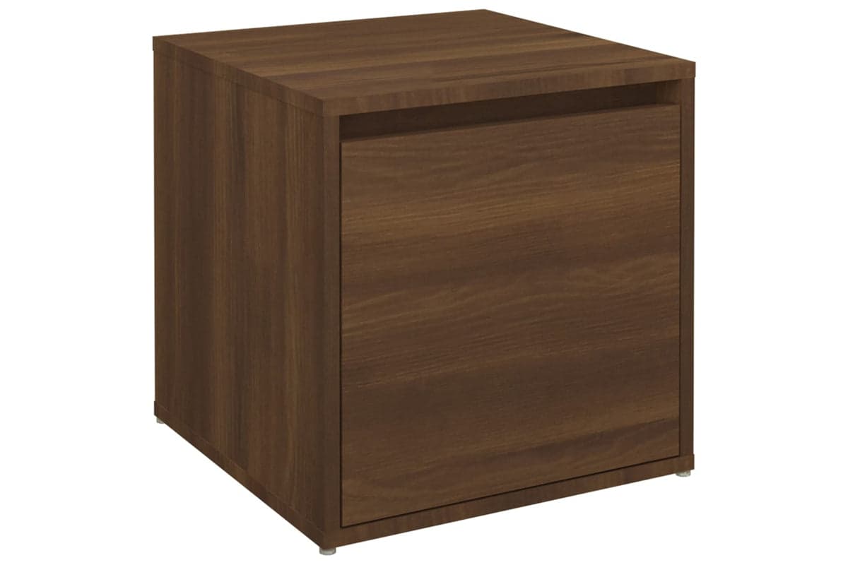 vidaXL 820519 Box Drawer Brown Oak 40.5x40x40cm Engineered Wood