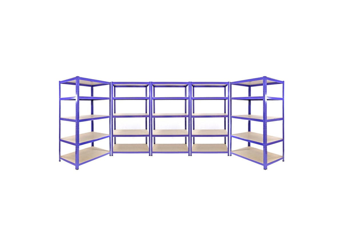 Monstershop 3 x Q-Rax Racking Units | Blue