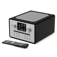 Majority Homerton 2 Internet Radio Music System with CD, Black | 1000002805