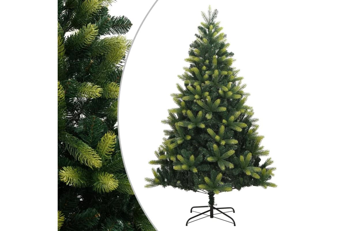 Vidaxl Artificial Hinged Christmas Tree With Stand 180 Cm