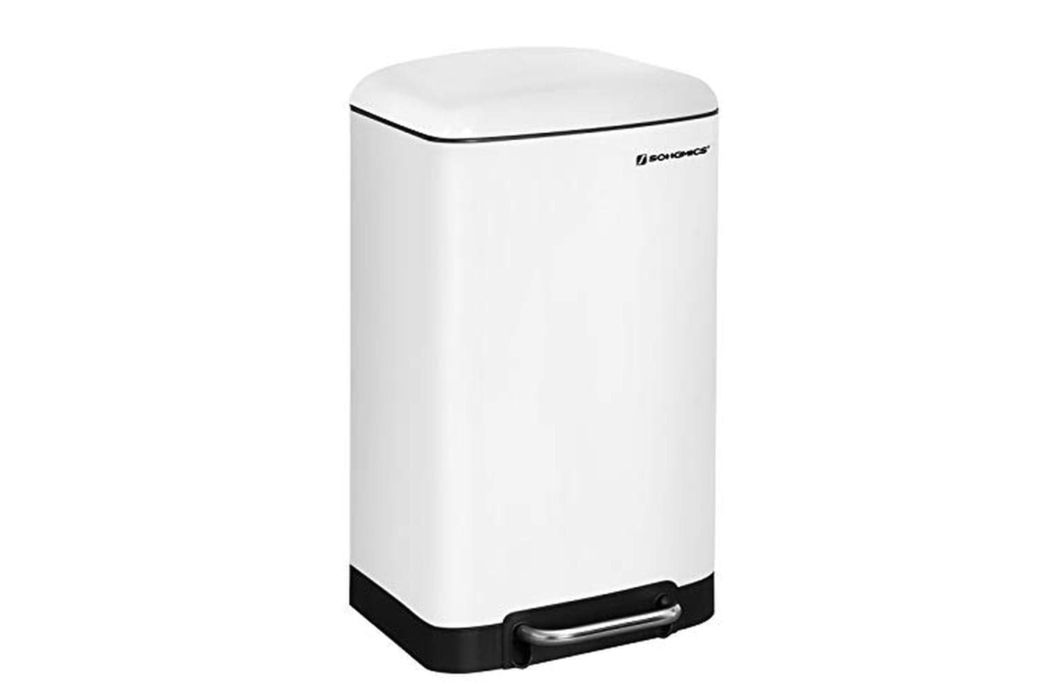 Songmics LTB01W Rubbish Bin 30 L | White