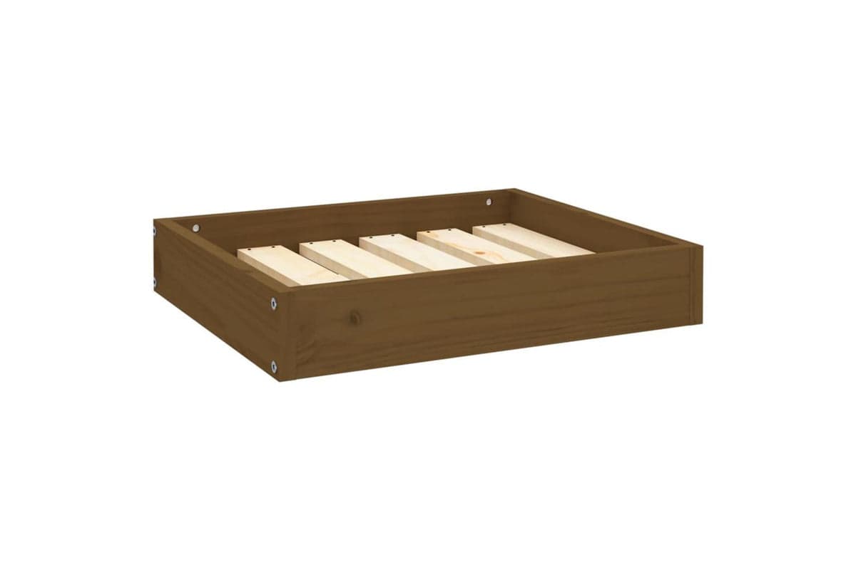 Vidaxl Dog Bed Honey Brown 515x44x9 Cm Solid Wood Pine